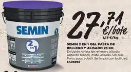 BigMat SEMIN 2 en 1 g&l pasta de relleno y alisado oferta