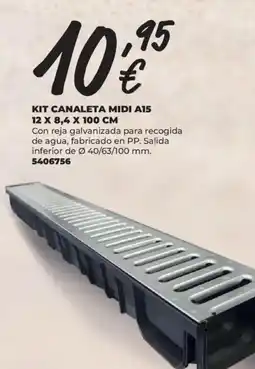 BigMat Kit canaleta midi a15 oferta