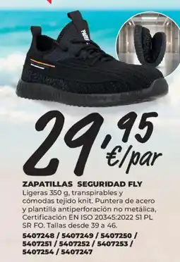 BigMat Zapatillas seguridad fly oferta