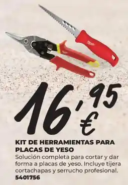 BigMat Kit de herramientas para placas de yeso oferta