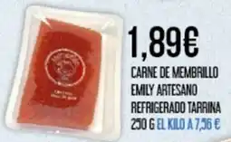 Claudio Carne de membrillo emily artesano refrigerado tarrina oferta