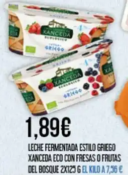 Claudio XANCEDA Leche fermentada estilo griego eco con fresas o frutas del bosque oferta