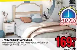 Rapimueble Blanco - dormitorio de matrimonio oferta