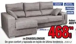 Rapimueble Confort - chaiselongue oferta