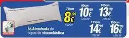 Rapimueble Almohada de copos de viscoelástica oferta