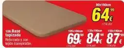 Rapimueble Base tapizada oferta