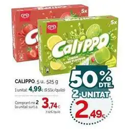 Condis Nestlé - calippo oferta