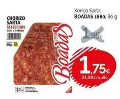 Condis Boadas - chorizo sarta oferta