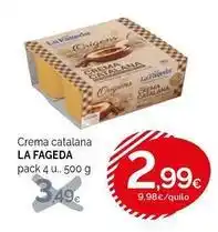 Condis La fageda - crema catalana oferta
