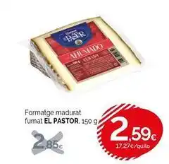 Condis El pastor - formatge madurat fumat oferta