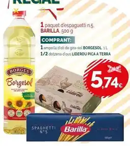 Condis Barilla - 1 paquet d'espagueti n.5 oferta