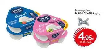 Condis Burgo de arias - formatge fresc oferta