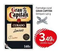 Condis Gran capitán - formatge curat oferta