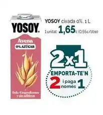 Condis Yosoy - civada 0% oferta