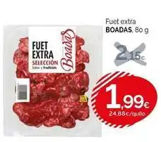 Condis Boadas - fuet extra oferta