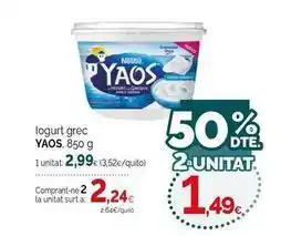 Condis Yaos - iogurt grec oferta