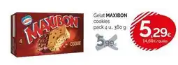 Condis Maxibon - gelat cookies oferta