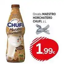 Condis Chufi - orxata maestro horchatero oferta