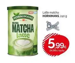 Condis Hornimans - latte matcha oferta