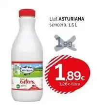 Condis La asturiana - llet sencera oferta
