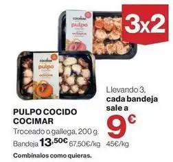 Supercor Cocimar - pulpo cocido oferta