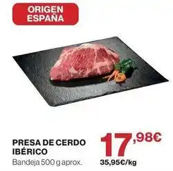 Supercor Origen - presa de cerdo ibérico oferta