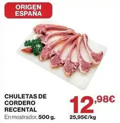 Supercor Origen - chuletas de cordero recental oferta