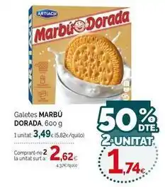 Condis Marbú - galetes dorada oferta