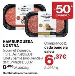 Supercor Gourmet - hamburguesa nostra oferta