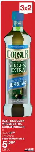 Supercor Coosur - aceite de oliva virgen extra oferta