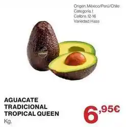 Supercor Tropical - aguacate tradicional queen oferta