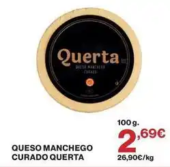 Supercor Querta - queso manchego curado oferta