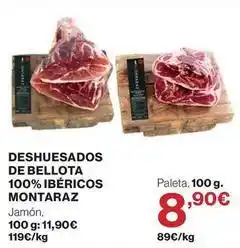 Supercor Montaraz - deshuesados de bellota 100% ibéricos oferta