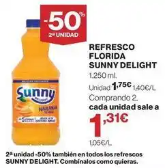 Supercor Sunny delight - refresco florida oferta