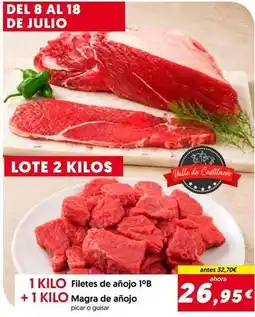 Hiper Usera Castilnovo - filetes de anojo + 1 kilo oferta