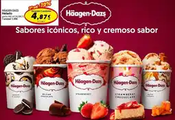 Hiper Usera Häagen-dazs - sabores icónicos, rico y cremoso sabor oferta