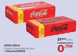 Hipercor Coca-cola - originalo zero oferta