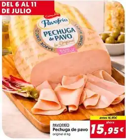 Hiper Usera Pavofrío - pechuga de pavo oferta