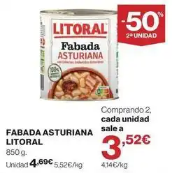 Supercor Litoral - fabada asturiana oferta