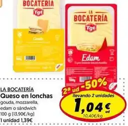 Hiper Usera Callate la boca - queso en lonchas oferta
