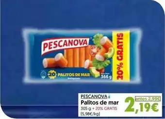 Hiper Usera Pescanova - palitos de mar oferta