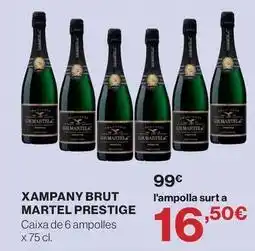 Hipercor Prestige - xampany brut oferta