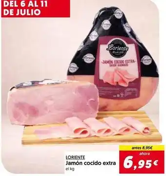 Hiper Usera Loriente - jamon cocido extra oferta
