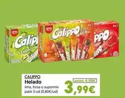 Hiper Usera Calippo - helado oferta