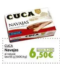 Hiper Usera Cuca - navajas oferta