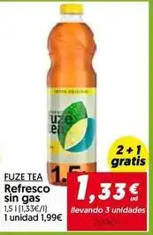 Hiper Usera Fuze tea - refresco sin gas oferta