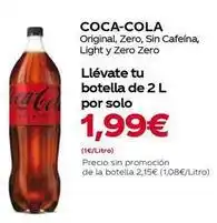 Hiper Usera Coca-cola - original, zero, sin cafeina, light y zero zero oferta