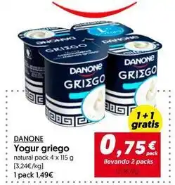 Hiper Usera Danone - yogur griego oferta