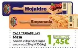 Hiper Usera Casa tarradellas - masa oferta