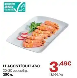 Hipercor Llagosti cuit asc oferta